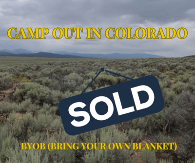 SOLD - 4.9 Acres in Peaceful Colorado