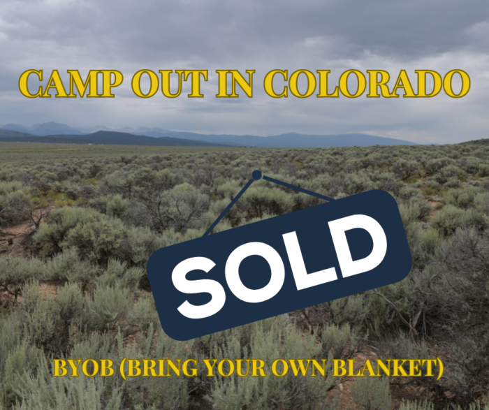 SOLD - 4.9 Acres in Peaceful Colorado