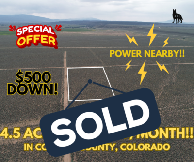 High-Powered Colorado Land!!